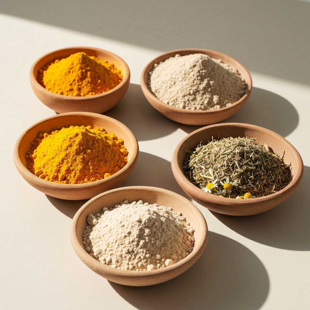 Ayurvedic facial treatment ingredients