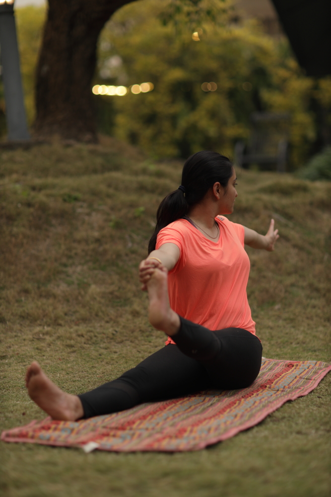 Outdoor Yoga Practice
